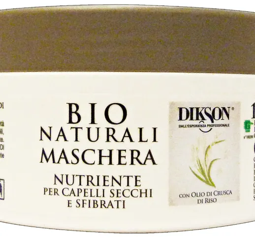 DIKSON Maschera Bio Naturali Nutriente Vaso 250 250 Ml Prodotto Per Capelli