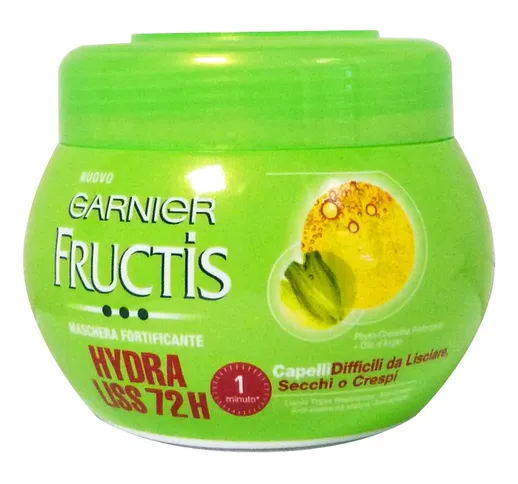 GARNIER Fructis Maschera Vaso Hydra-Liss Prodotti Per Capelli