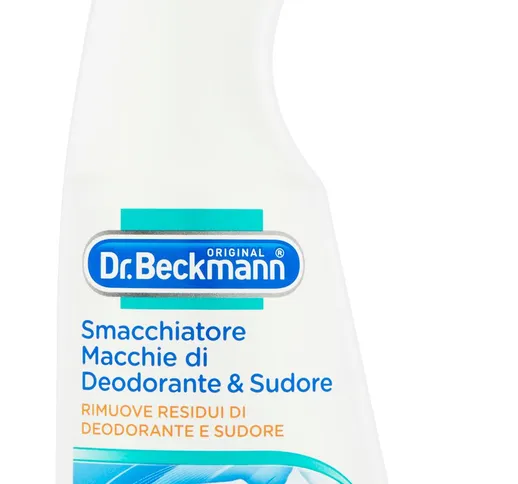 DR.BECKMANN Smacchiatore Deodorante-Sudore TRIGGER 250 Ml. Detergenti Casa
