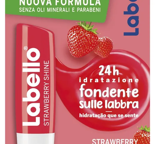 LABELLO Burrocacao fragola shine new cura della persona gusto frutta