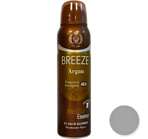 BREEZE Set 6 Deodorante Spray Argan 150 ml Cura del corpo