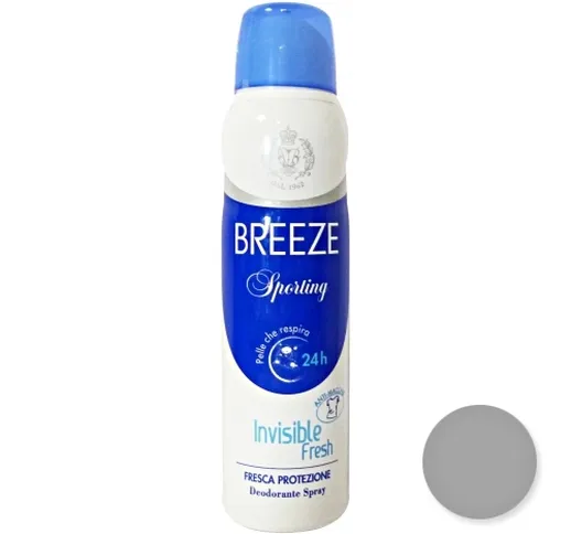 BREEZE Set 6 Deodorante Spray Sporting 150 ml Cura del corpo