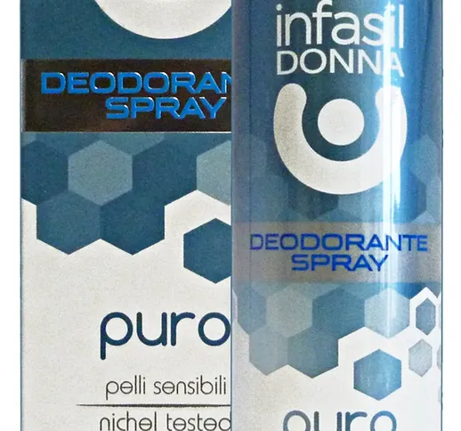 INFASIL Dedorante spray Puro 150 ml - Deodorante Femminile E Unisex