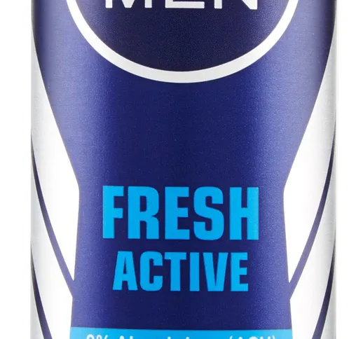 NIVEA Deodorante Spray Uomo Fresh Active 150 Ml.81600 Femminile E Unisex