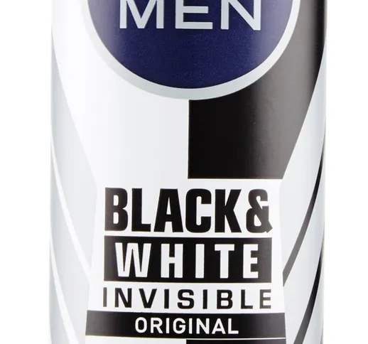 NIVEA Deodorante Spray Uomo Black&White Invisibile 150 ml Unisex