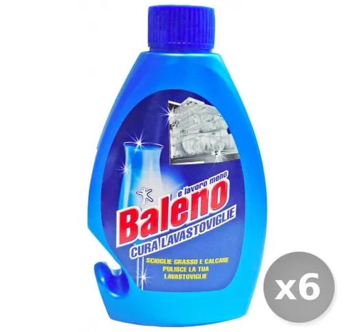 Set 6 BALENO Cura lavastoviglie 250 ml prodotto detergente
