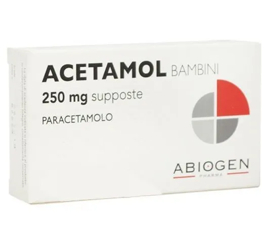 Acetamol 250 mg Bambini Paracetamolo 10 Supposte