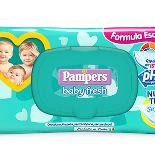 Pampers Baby Fresh Salviette Travel Pack 70 pezzi