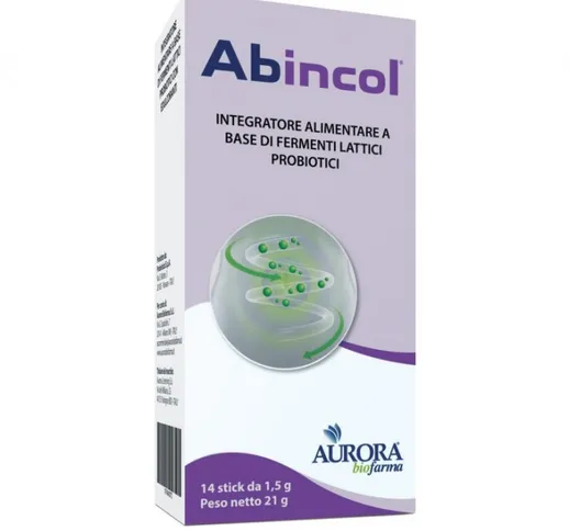 Abincol Immuno 14 Stick Orosolubili - Integratore Fermenti Lattici