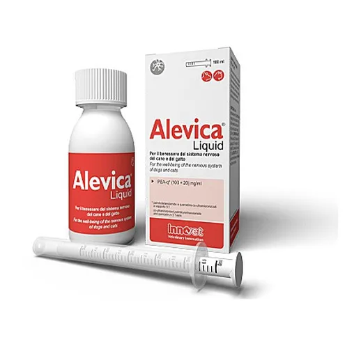 Alevica Liquido 100 ml - Integratore Veterinario per Sistema Nervoso Cani e Gatti