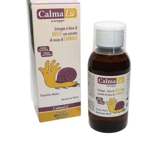 Calmalu' Sciroppo Tosse Secca e Grassa con Bava di Lumaca e Miele 150 ml