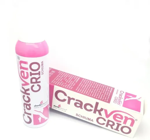 Crackven Crio Schiuma per Gambe Pesanti 150 ml