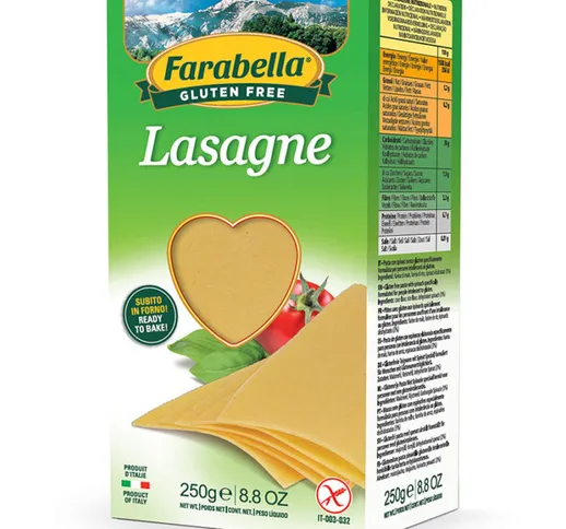 Farabella Senza Glutine Pasta Lasagne 250 grammi
