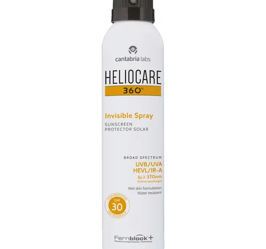 Heliocare 360° Spray Invisibile SPF 30 Protezione Solare Corpo 200 ml