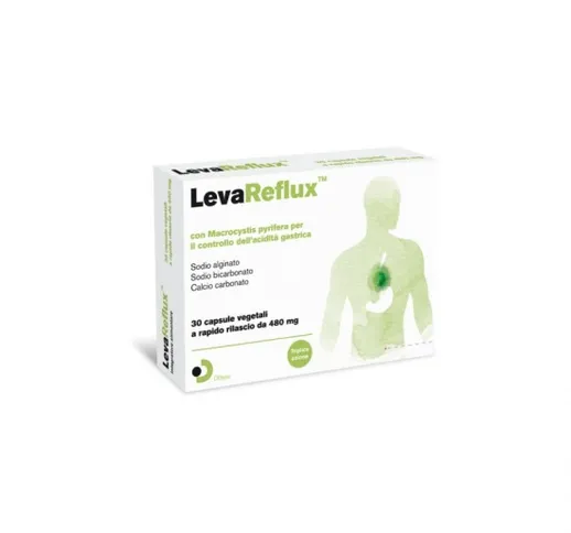 Levareflux 30 Capsule - Integratore Acidita' Gastrica