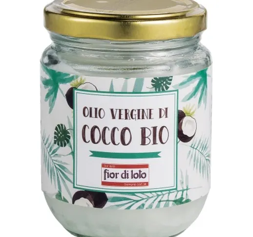 Fior di Loto Olio Vergine di Cocco Bio 180 grammi