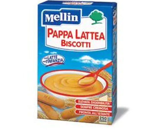 Mellin Pappa Lattea Biscotti 250 grammi