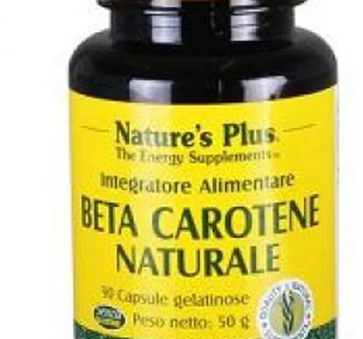 Nature's Plus Betacarotene 90 Capsule - Integratore Alimentare