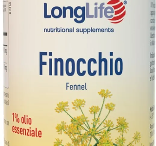 Longlife Finocchio 1% 100 Capsule Vegetali - Integratore Digestivo