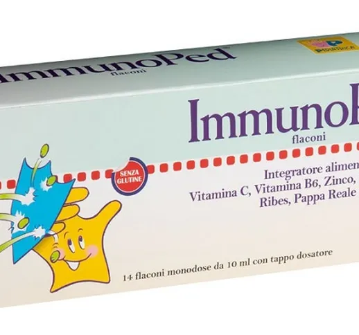 ImmunoPed 14 Flaconcini - Integratore Difese Immunitarie Bambini