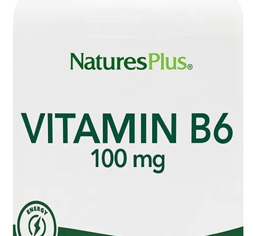 Nature's Plus Vitamina B6 90 Tavolette - Integratore di Piridossina