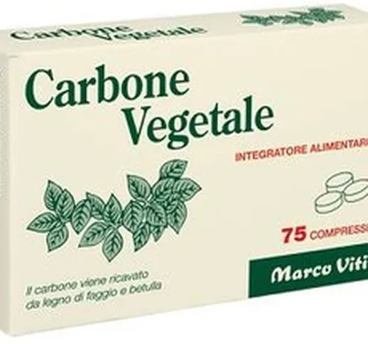 Carbone Vegetale Viti 75 Compresse