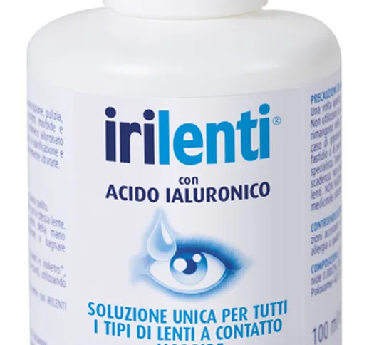 Irilenti con Acido Ialuronico Soluzione Unica per Lenti a Contatto 360 ml