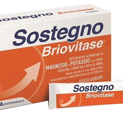 Briovitase Sostegno 14 Buste - Integratore Magnesio e Potassio