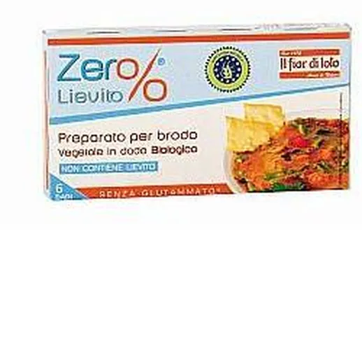 Fior di Loto Preparato di Brodo Vegetale Alimento Bio 66 grammi