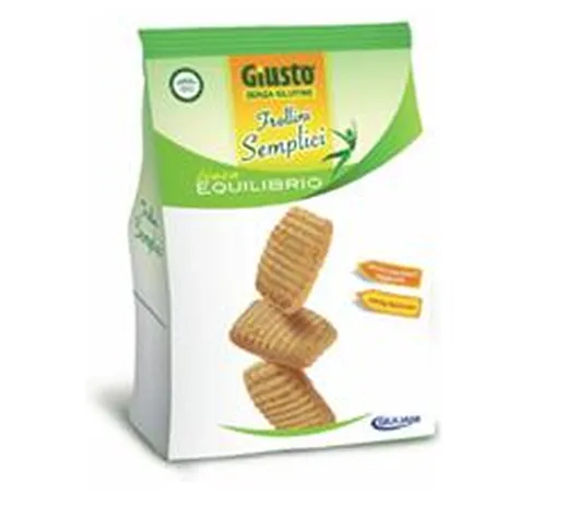 Giusto Senza Glutine Frollini Semplici Gluten Free 250 grammi