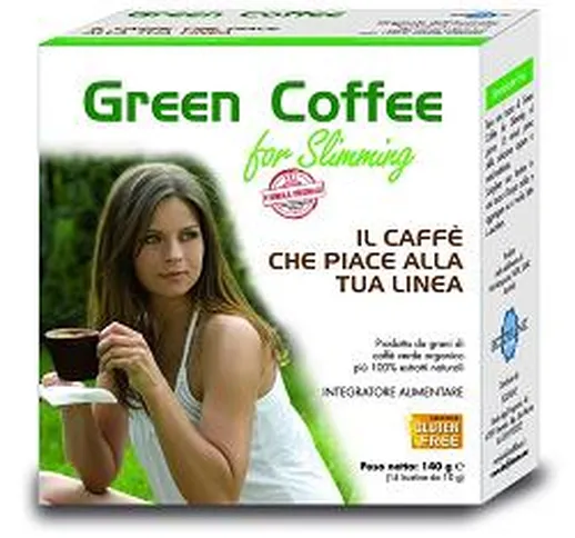 Green Coffe For Slimming 14 Bustine - Integratore Controllo degli Zuccheri