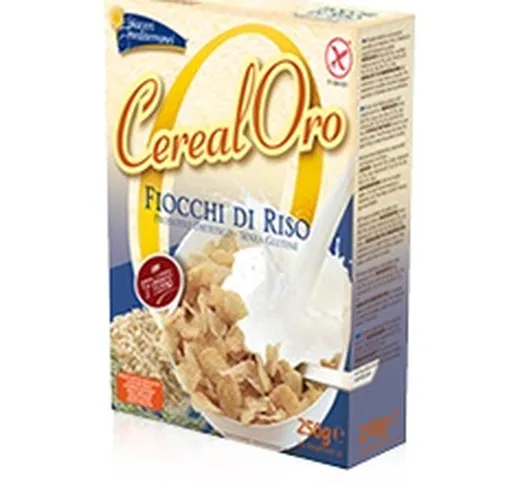 Piaceri Mediterranei CerealOro Fiocchi di Riso Senza Glutine 250 grammi