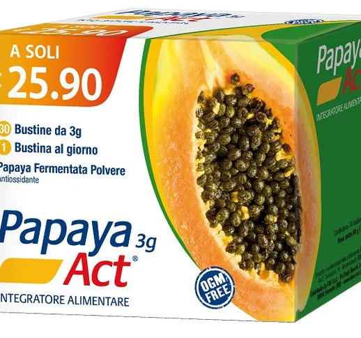 Papaya Act 30 bustine | Integratore Alimentare Metabolismo Energetico