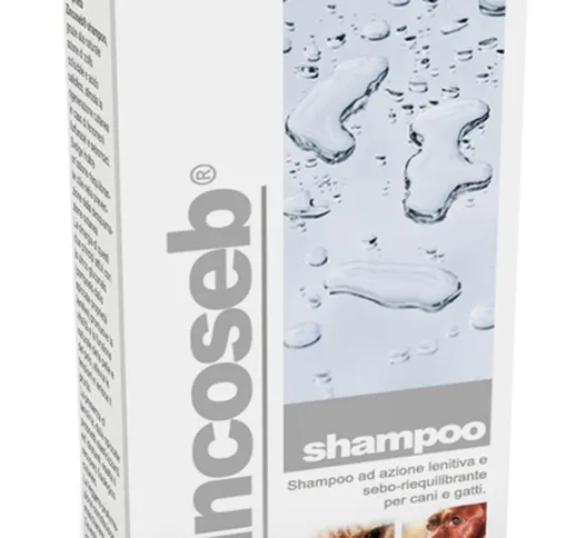 Zincoseb Shampoo Lenitivo Seboriequilibrante Cani e Gatti 250 ml