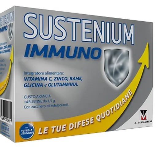 Sustenium Immuno Energy 14 Buste - Integratore Difese Immunitarie