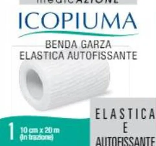 Icopiuma Benda Garza Elastica Autofissante cm 10 x 20 metri