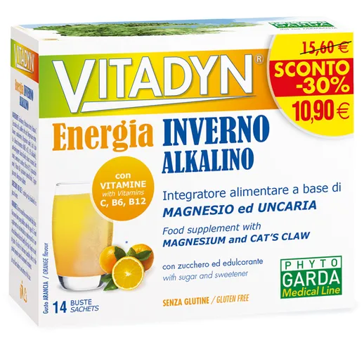Vitadyn Energia Inverno 14 Bustine - Integratore Difese Immunitarie
