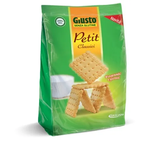 Giusto Senza Glutine Petit Classici Biscotti Secchi Gluren Free 250 grammi