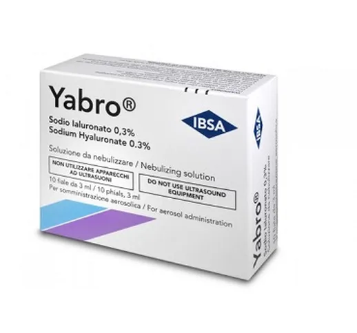 Yabro Soluzione per Aerosol 0,3% 10 Fiale da 3 ml