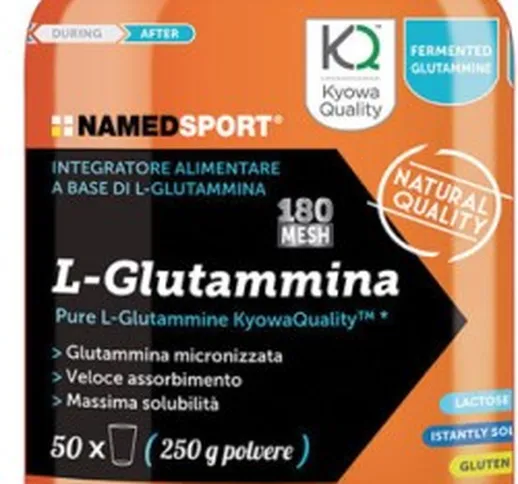 Named Sport L-Glutamine Polvere 250 grammi - Integratore Alimentare
