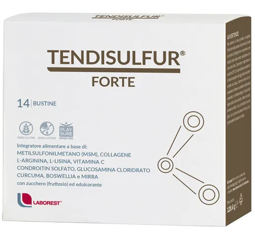 Tendisulfur Forte 14 Bustine - Integratore per Tendini