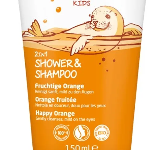 Weleda Kids Doccia-Shampoo 2in1 Bambini Arancia Fruttata 150 ml