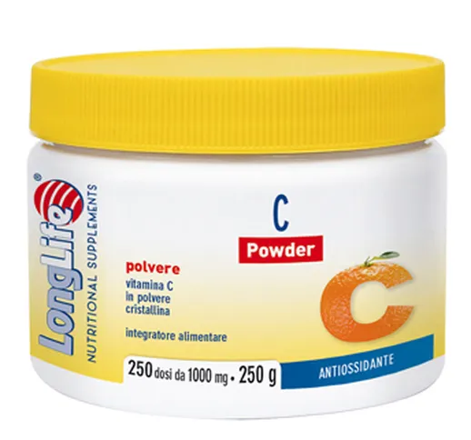 Longlife C Powder 250 grammi - Integratore Antiossidante