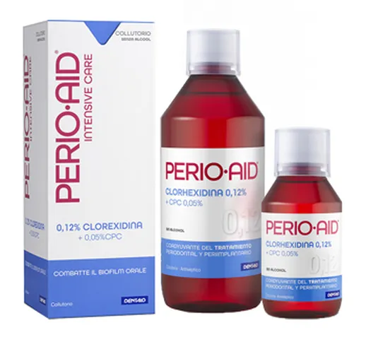 Perio Aid Intensive Care Collutorio con Clorexidina 0,12% 150 ml
