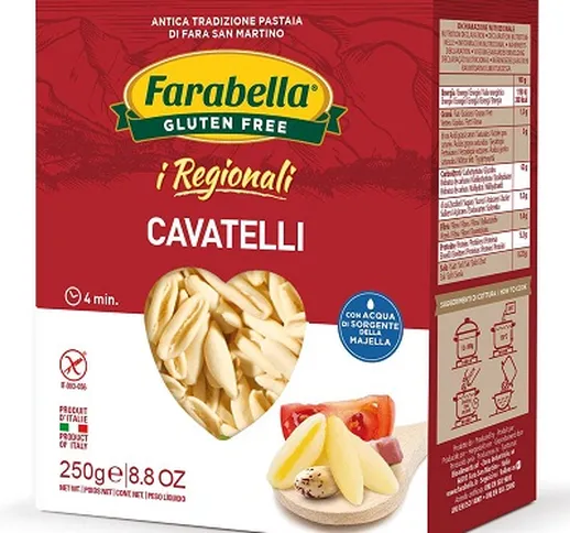 Farabella Senza Glutine Pasta Cavatelli 250 grammi