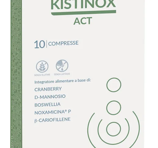 Kistinox Act 10 Compresse - Integratore Vie Urinarie
