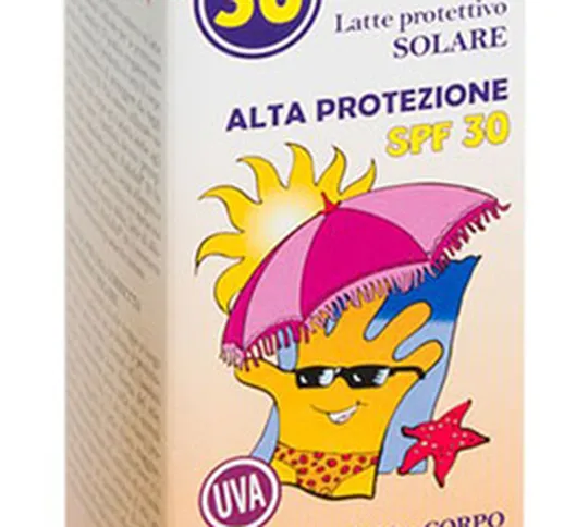 Pediasol Latte Solare SPF 30 Protezione Viso e Corpo 150 ml