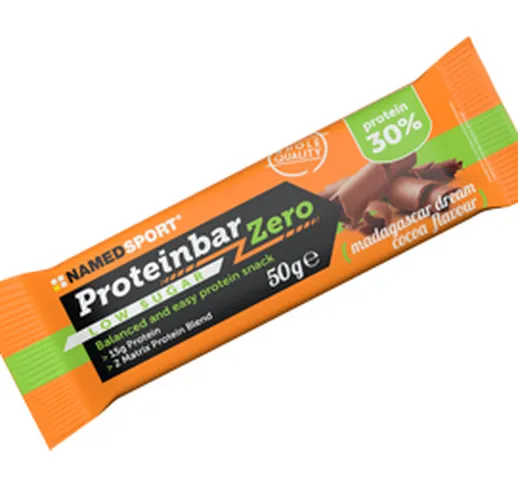 Named Sport Proteinbar Zero Cacao Mad 50 grammi - Barretta Proteica