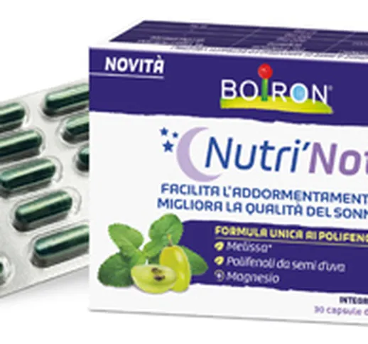 Boiron Nutri' Notte 30 Capsule Vegetali - Integratore Alimentare