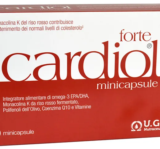 Cardiol Forte 90 Mini Capsule - Integratore Contro Colesterolo